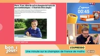 L’expresso : Génie des maths à 11 ans, le n’importe quoi des réseaux sociaux et il boucle un Ironman à 92 ans