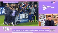 L'expresso : les Bleus qualifiés pour la Coupe du monde et vos plus belles photos du ciel