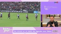 L'expresso : Un match des légendes avec Zidane et focus sur le typhon Fung-Wong