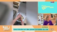 L'expresso : Des pizzas tombées du ciel et un enfant qui découvre un trésor
