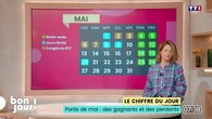 Bonjour ! La Matinale TF1 - Ponts de mai : des gagnants et des perdants
