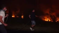 "On fait ce qu'on peut" : ces habitants qui tentent de combattre les flammes en Gironde