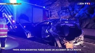 Trois adolescentes tuées dans un accident de la route