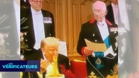 VÉRIF' - Donald Trump a-t-il été surpris en train de se goinfrer durant l'allocution de Charles III à Windsor ?