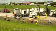 Texas : un camion sème huit millions de pièces !