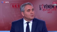 Loi immigration : "La version de l'Assemblée est totalement décalée et beaucoup plus faible", regrette Xavier Bertrand