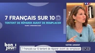 Votre argent : 7 Français sur 10 tentent de réparer avant de remplacer