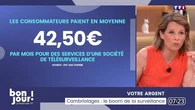 Votre argent : Cambriolages, le boom de la surveillance