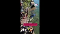 Un bus tombe dans la Seine, quatre personnes secourues