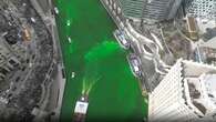 VIDÉO - Chicago teint sa rivière en vert fluo pour la Saint-Patrick