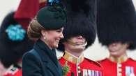 PHOTOS - Kate Middleton en pleine forme (et toute en vert) pour fêter la Saint-Patrick