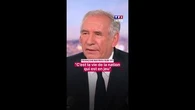 « On ne peut rien faire sans les Français, c'est la vie de la nation qui est en jeu », affirme François Bayrou.
