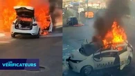 VÉRIF' - Des véhicules électriques explosent-ils en France à cause de la canicule ?