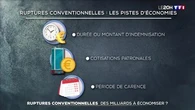 Ruptures conventionnelles : des milliards à économiser ?