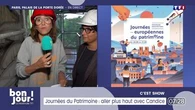 C'est show : Journées du Patrimoine, aller plus haut avec Candice