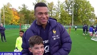 "J'avais peur de rater" : 23 enfants ont pu s'entraîner avec les Bleus