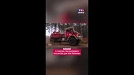 À Cestas, les pompiers encerclés par les flammes