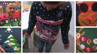 VIDÉO - Plus beaux "pulls moches" de Noël : la mode a encore frappé !