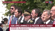 Bruno Retailleau et Nicolas Sarkozy rendent hommage à la policière Aurélie Fouquet, tuée il y a quinze ans