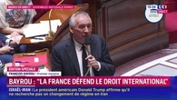"L'Iran a violé des accords internationaux", dénonce François Bayrou à l'Assemblée nationale