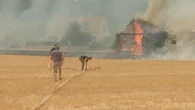 "On est là pour sauver notre village" : face à l'incendie de Fontainebleau, les habitants prêtent main-forte aux pompiers