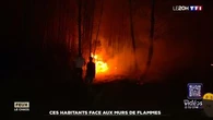 Incendie en Gironde : ces habitants face aux murs de flammes