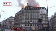 Paris : incendie dans un immeuble près de la gare Saint-Lazare, un blessé léger