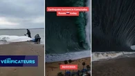 VÉRIF' - Tsunami dans le Pacifique : de fausses images sensationnalistes s'invitent sur les réseaux sociaux