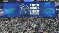 Coupe du monde 2026 : stade évacué, orage et pluie battante... la météo, trouble-fête du match entre la France et l'Irak