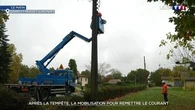 "Plus de 1.000 techniciens mobilisés" : course contre-la-montre pour rétablir l'électricité après la tempête Benjamin