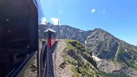 "Majestueux et grandiose" : le tramway du Mont-Blanc inaugure sa nouvelle gare à 2.412 mètres d'altitude