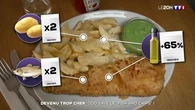 Devenu trop cher : God save le "fish and chips" !