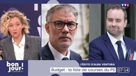 L'édito d'Alba Ventura : Budget, la liste de courses du PS