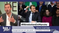 L’édito d’Antoine : Changement de nom des partis, une tradition française !