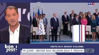 L'édito de David Revault d'Allonnes : 14 juillet, dernier tour de piste pour Emmanuel Macron