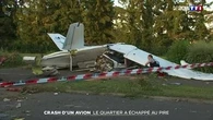 Crash d'avion : le quartier a échappé au pire