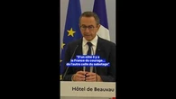 "Il y a d'un côté la France du courage... de l'autre celle du sabotage" : Bruno Retailleau