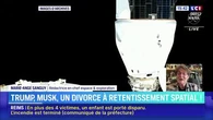Musk veut clouer au sol ses vaisseaux pour les US : "S'il n'y a plus la desserte SpaceX, c'est la catastrophe", Marie Ange Sanguy, redactrice chef "Espace et Exploration"