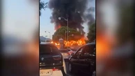 Nice : un violent incendie ravage un squat, le trafic SNCF perturbé