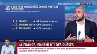 La France, ennemi numéro 1 selon les Russes ? "Nous sommes en guerre informationnelle" vis-à-vis de la Russie, analyse Arthur Kenigsberg