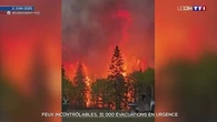 Feux incontrôlables : 31 000 évacuations en urgence