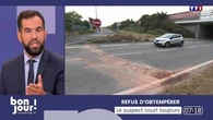 Refus d'obtempérer : le suspect court toujours