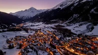 Val Cenis et son vaste domaine skiable en piste pour le final de la septième étape de La Grande Odyssée Royal Canin