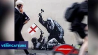 VÉRIF' - Gare à cette fausse image d'un nouveau graffiti de Banksy à Londres
