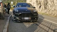 Alpes-Maritimes : grosse frayeur pour un automobiliste, indemne après un éboulement sur sa voiture