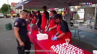Des dons massifs pour aider les pompiers