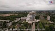 Démolition : la plus grande tour de Lille dynamitée