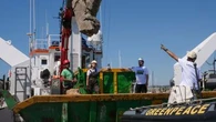 "Inacceptable" : Agnès Pannier-Runacher saisit le procureur après une action de Greenpeace en Méditerranée
