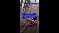 La "rivière viking" des supporters de la Norvège avant son entrée en lice dans la compétition