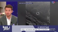 "C'est un phénomène qu'on ne parvient pas à expliquer", un ex-conseiller ministériel relance le débat sur les OVNI